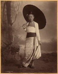 Burmese lady